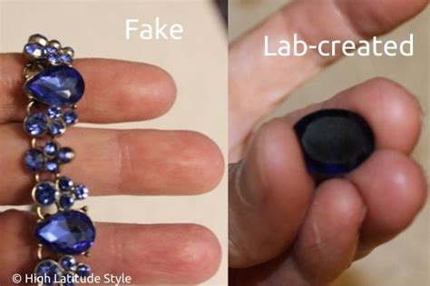 are lab created sapphires fake